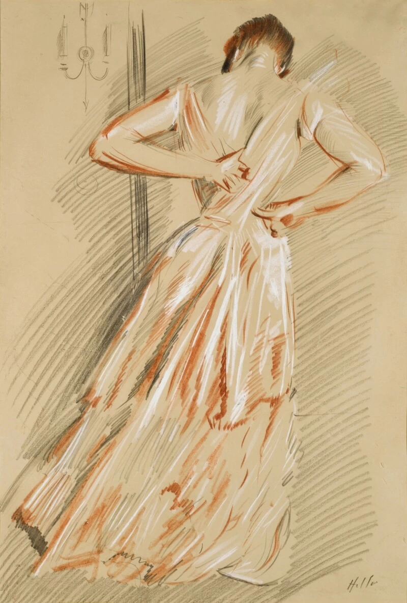 Madame Helleu nella sua toilette